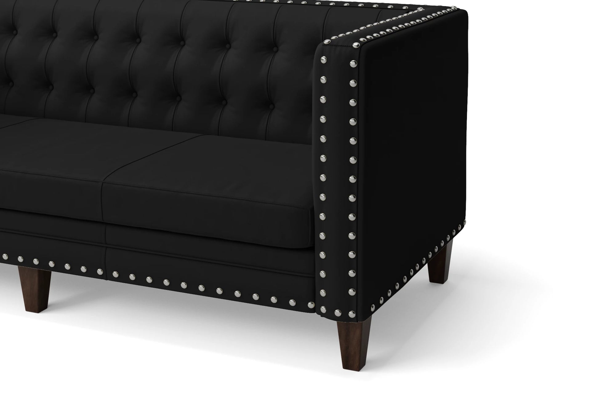 Rovigo Armchair Black Leather