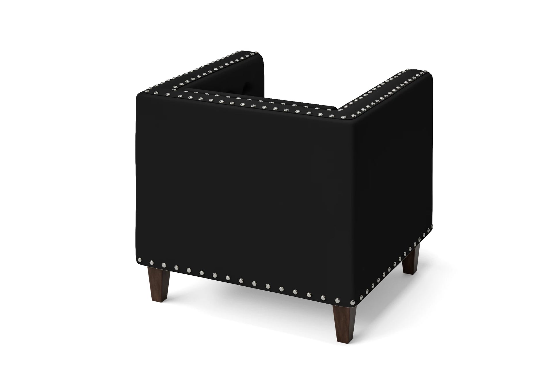 Rovigo Armchair Black Leather