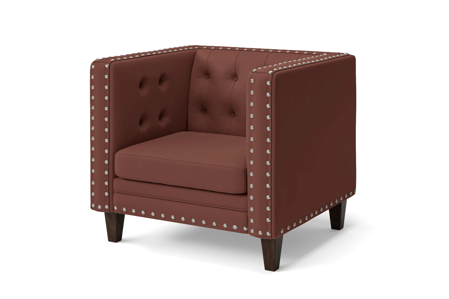 Rovigo Armchair Mauve Leather