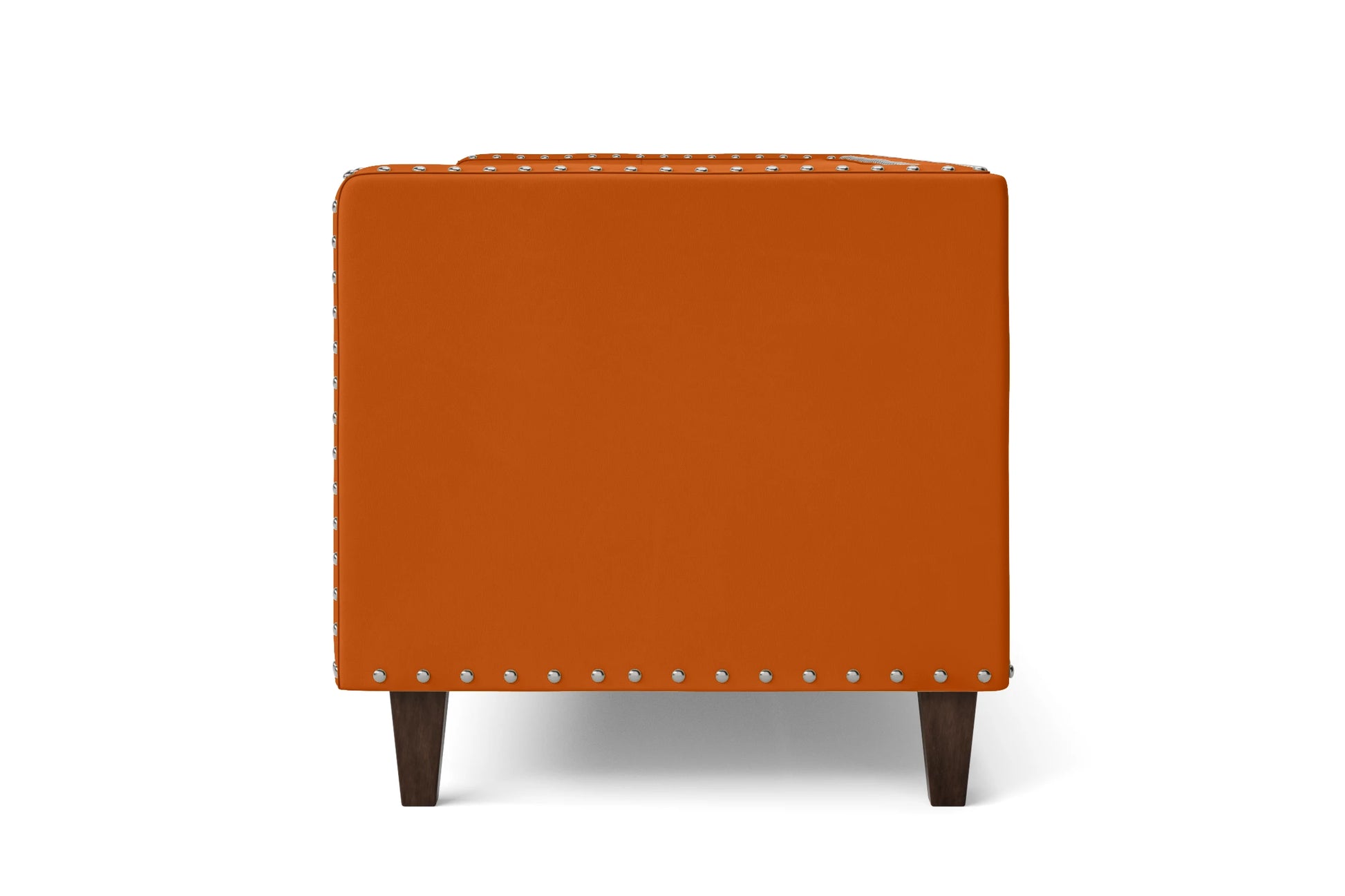 Rovigo Armchair Orange Leather