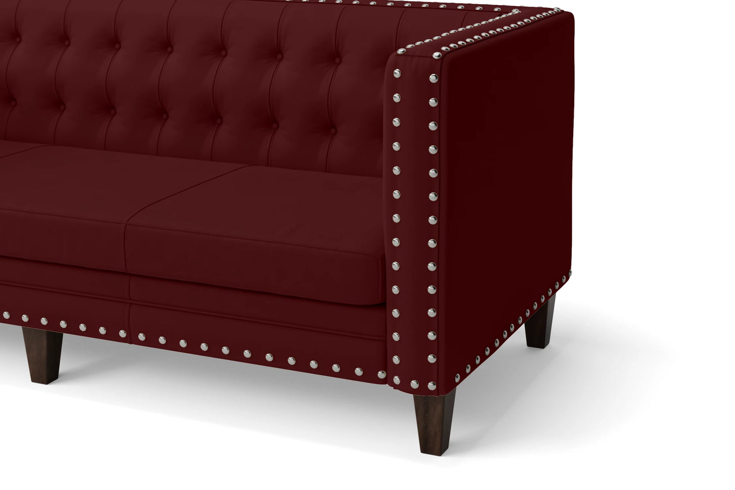 Rovigo Armchair Red Leather