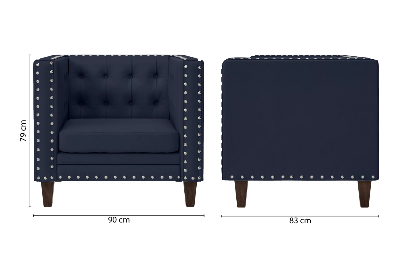 Rovigo Armchair Spruce Leather