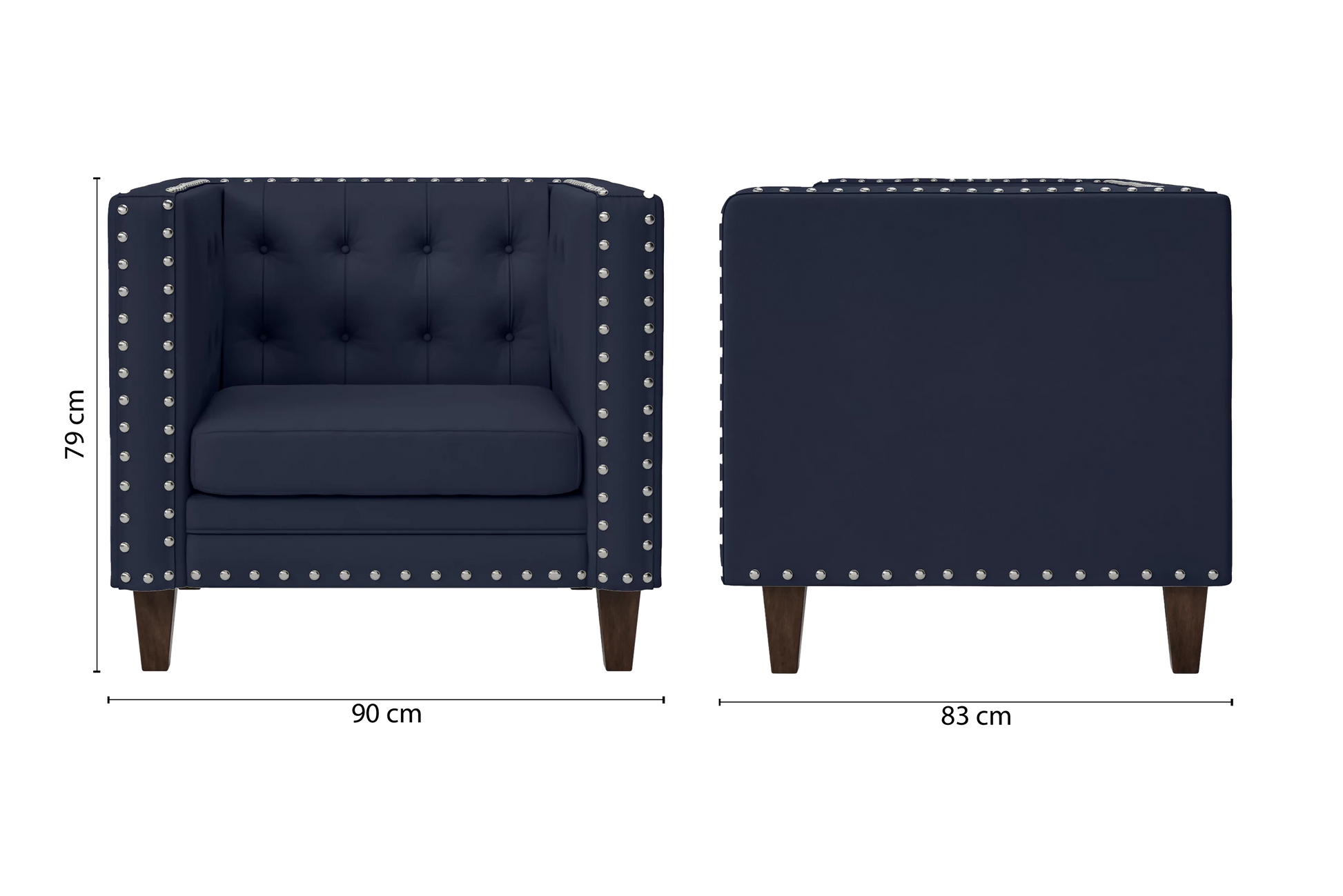 Rovigo Armchair Spruce Leather