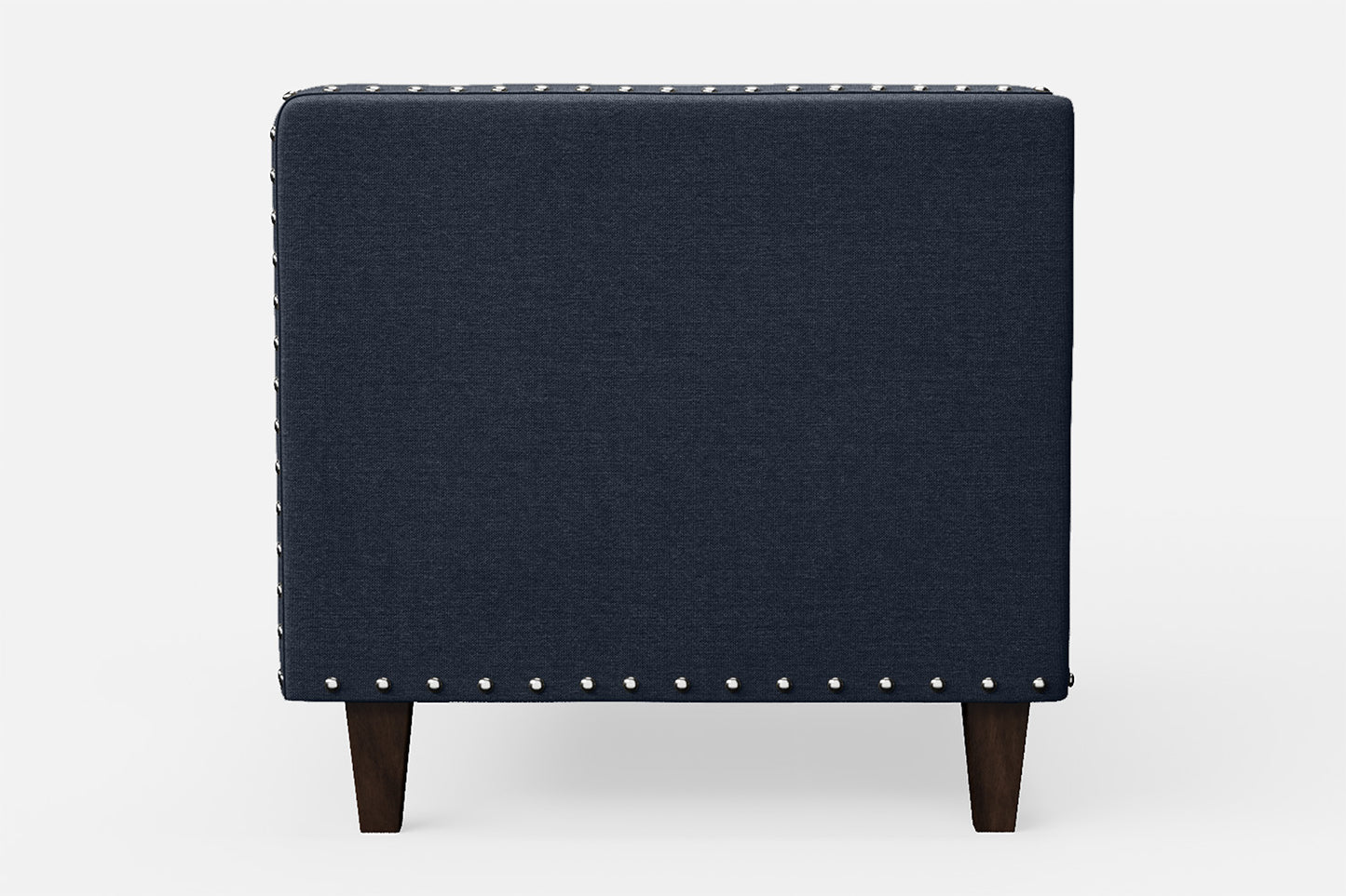 Rovigo Armchair Dark Blue Linen Fabric