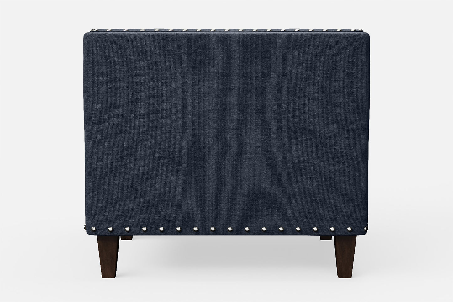 Rovigo Armchair Dark Blue Linen Fabric