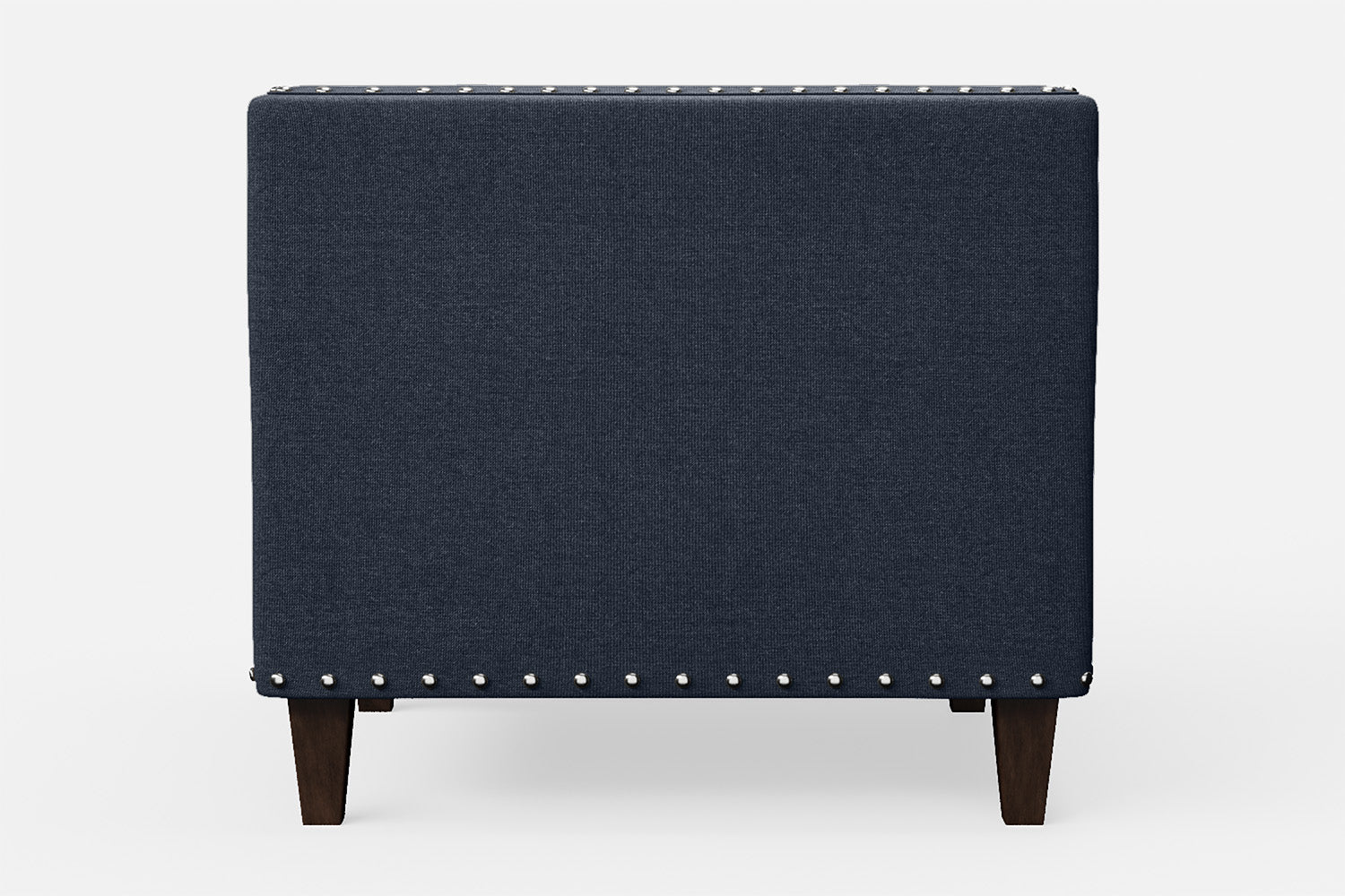 Rovigo Armchair Dark Blue Linen Fabric