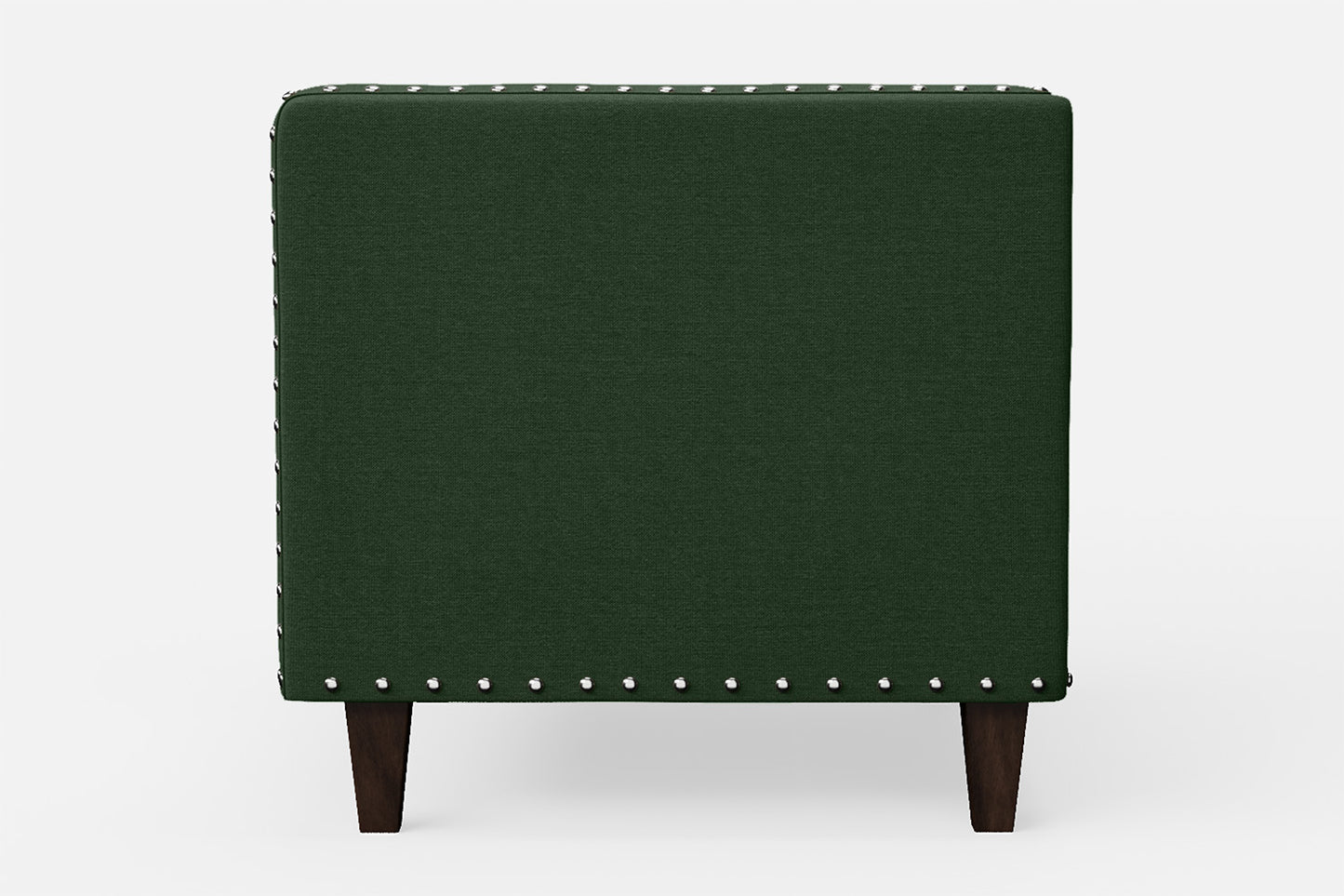 Rovigo Armchair Forest Green Linen Fabric