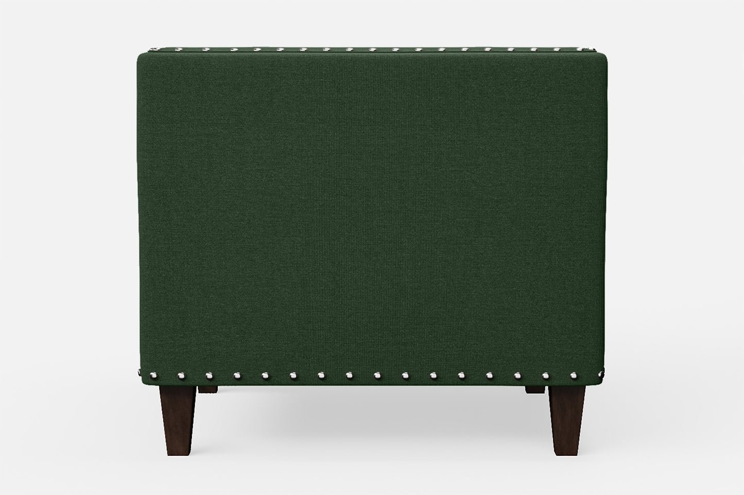 Rovigo Armchair Forest Green Linen Fabric