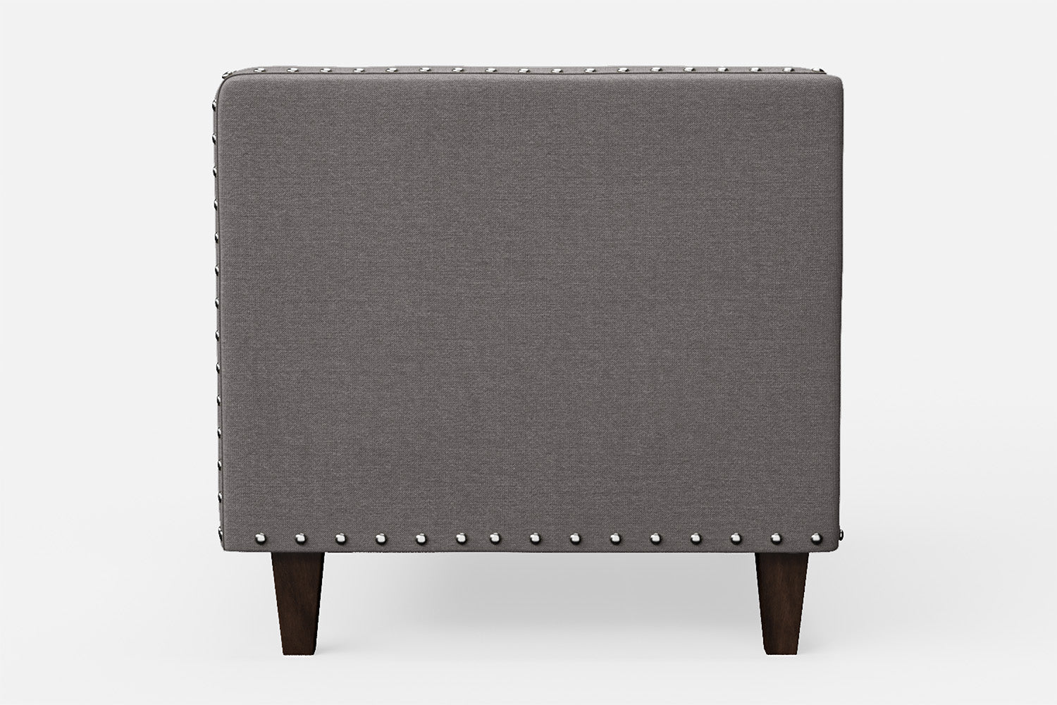 Rovigo Armchair Grey Linen Fabric