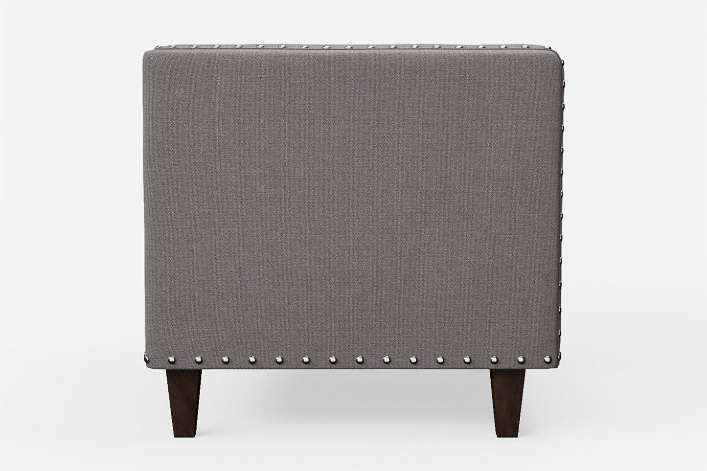 Rovigo Armchair Grey Linen Fabric