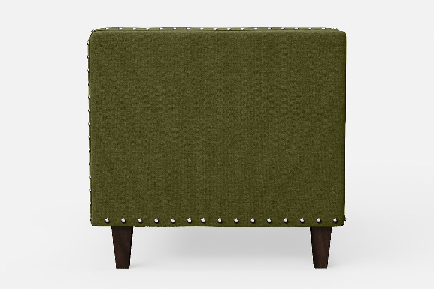 Rovigo Armchair Olive Linen Fabric