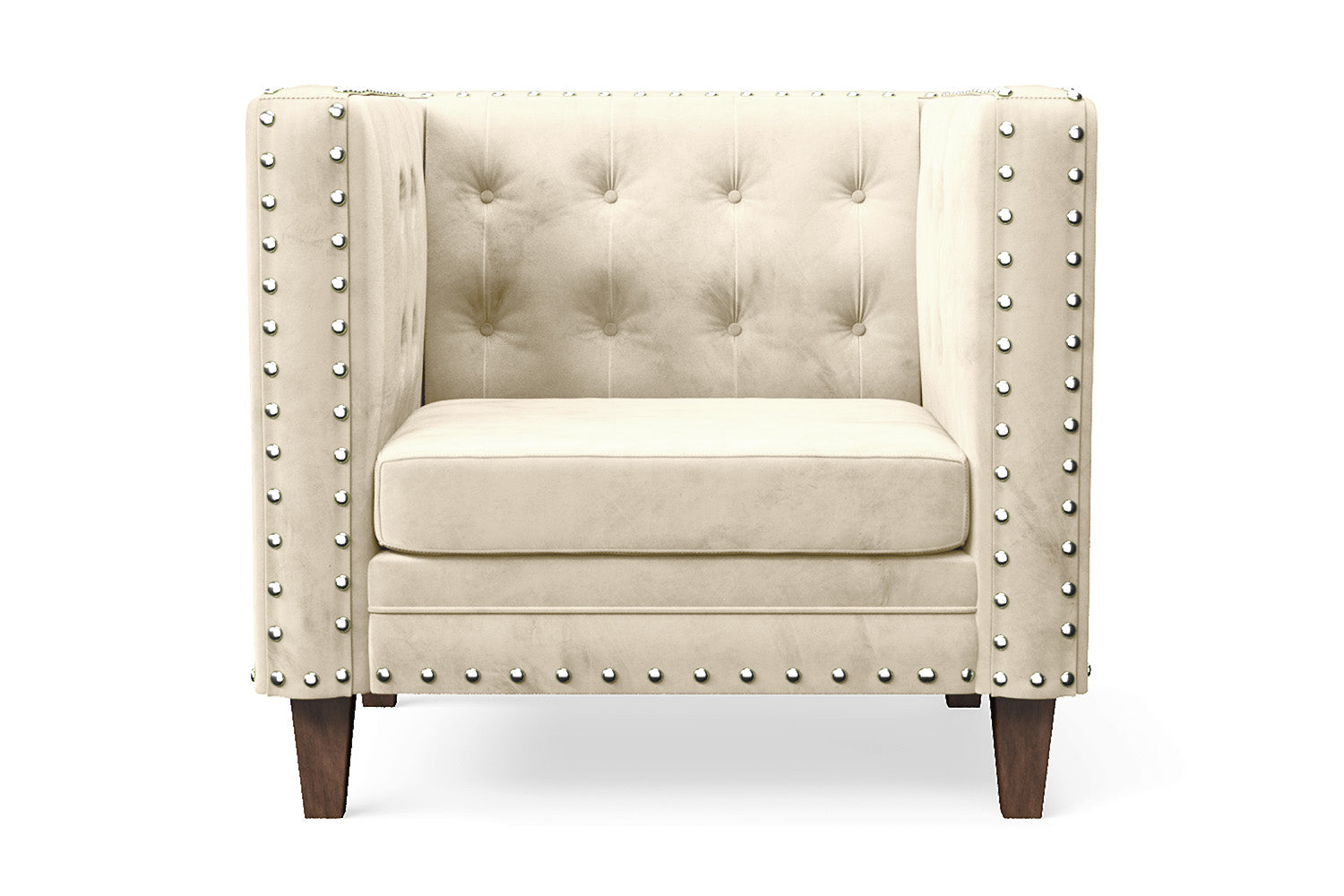 Rovigo Armchair Cream Velvet