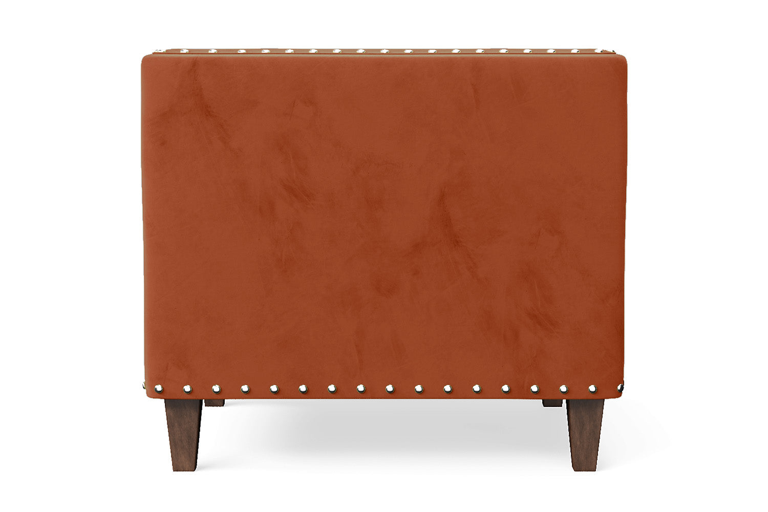 Rovigo Armchair Orange Velvet