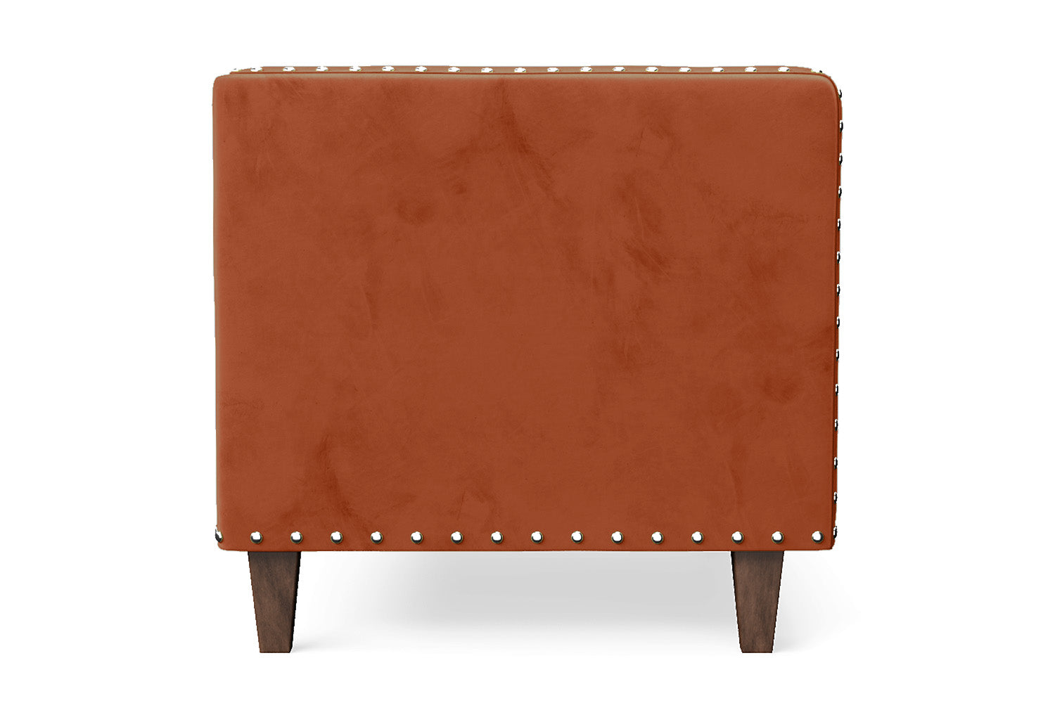 Rovigo Armchair Orange Velvet