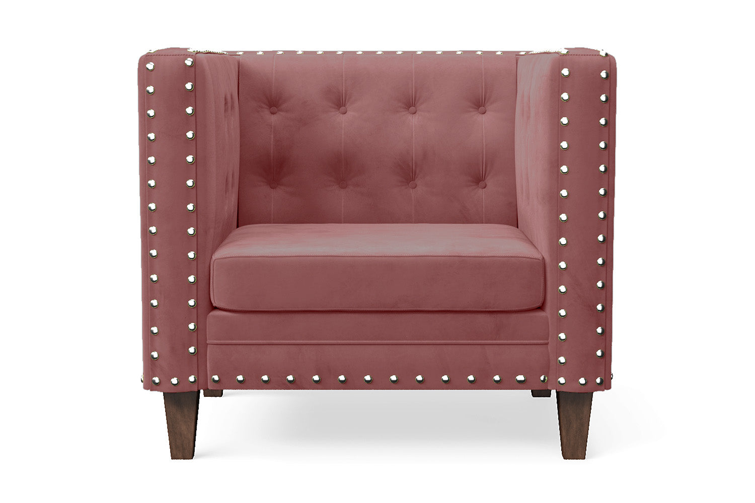 Rovigo Armchair Pink Velvet