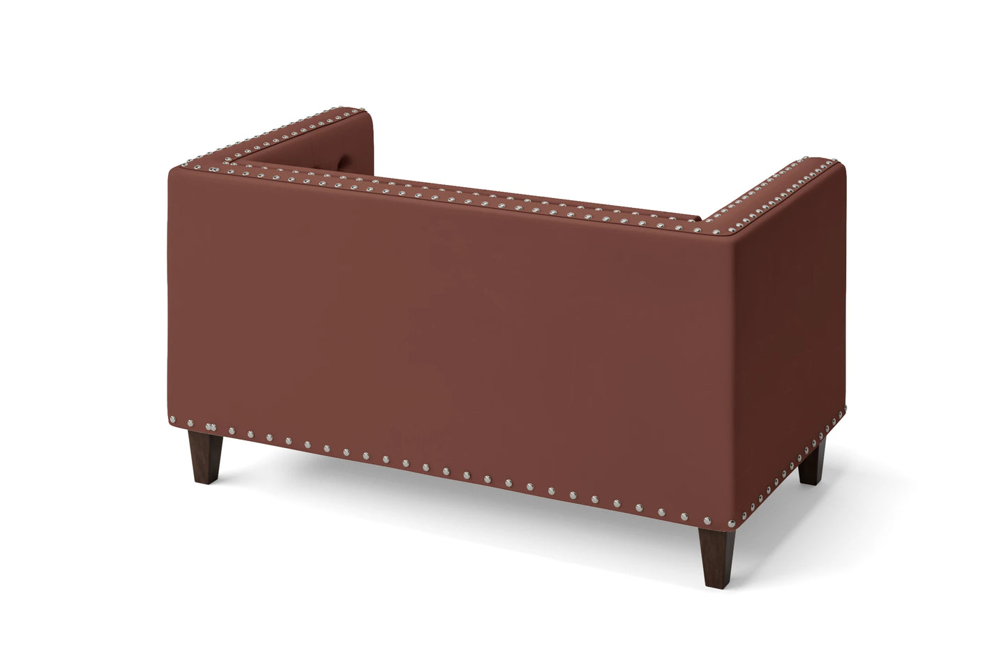 Rovigo 2 Seater Sofa Mauve Leather