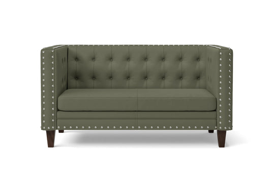 Rovigo 2 Seater Sofa Sage Leather