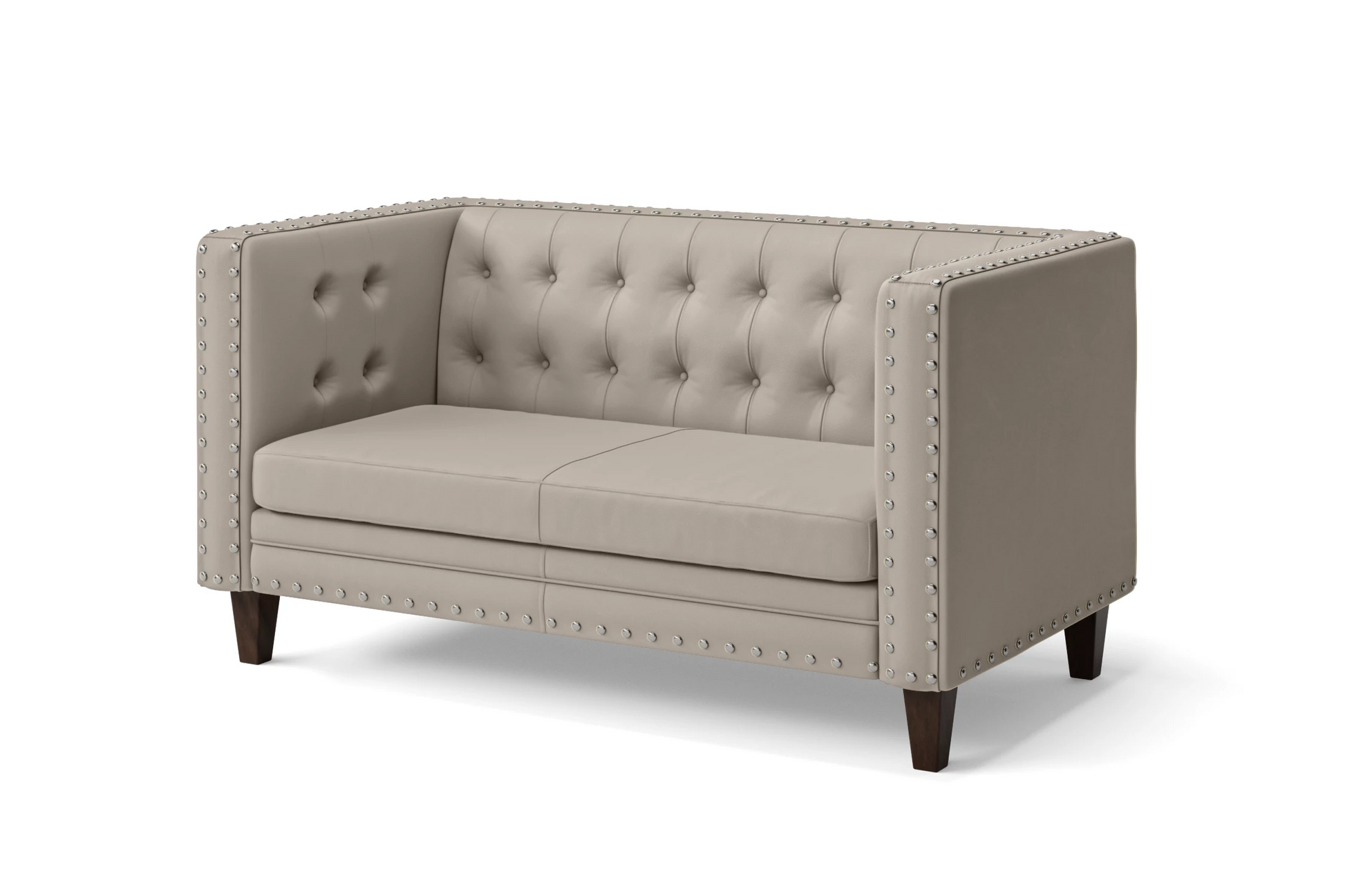 Rovigo 2 Seater Sofa Sand Leather