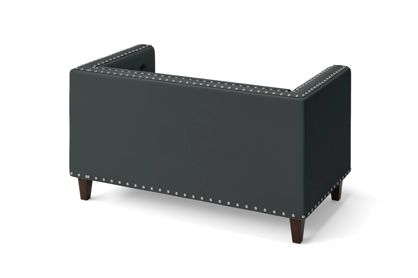 Rovigo 2 Seater Sofa Slate Leather