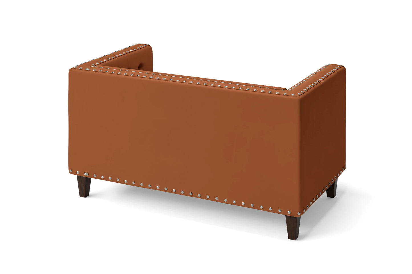 Rovigo 2 Seater Sofa Tan Brown Leather