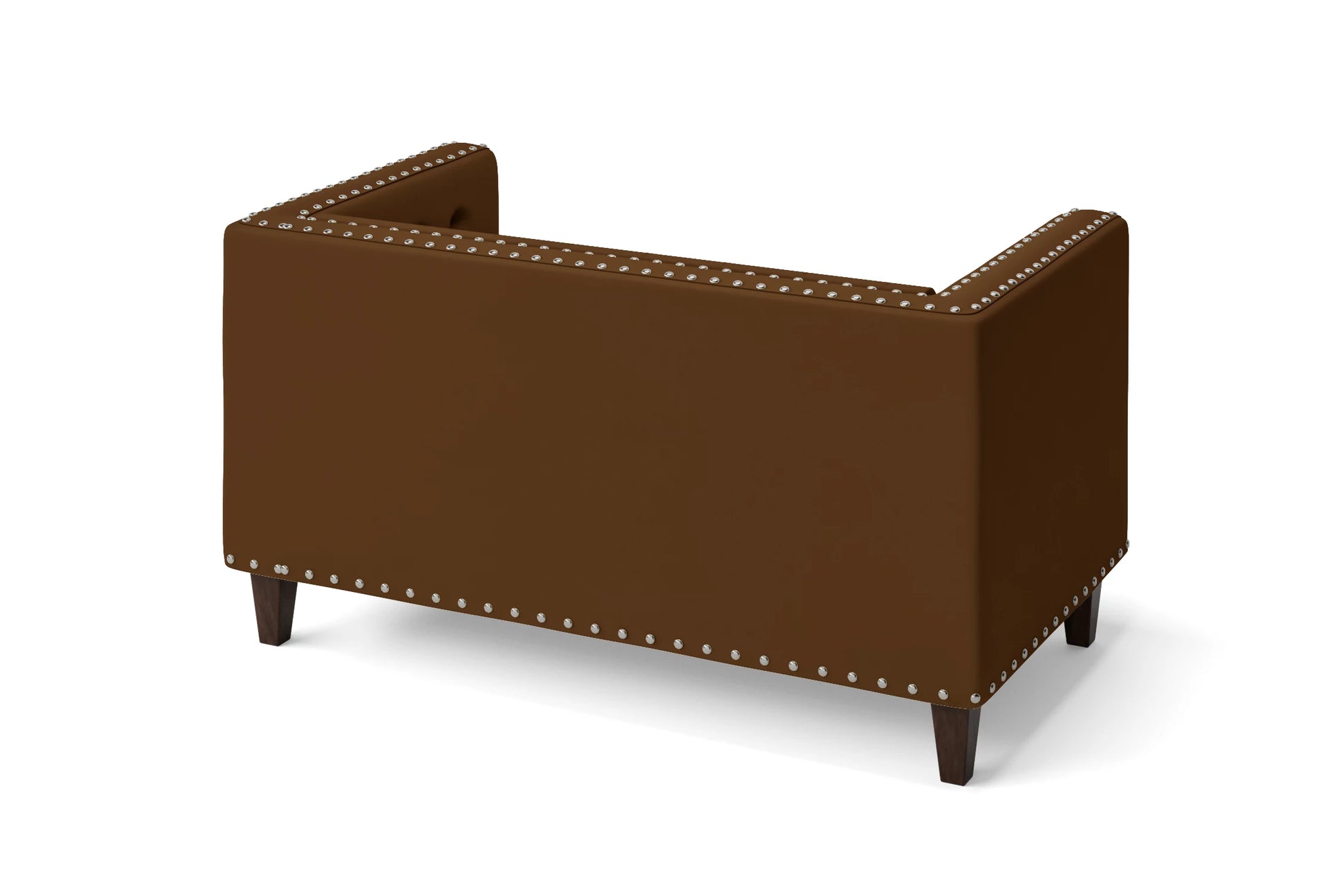 Rovigo 2 Seater Sofa Walnut Brown Leather