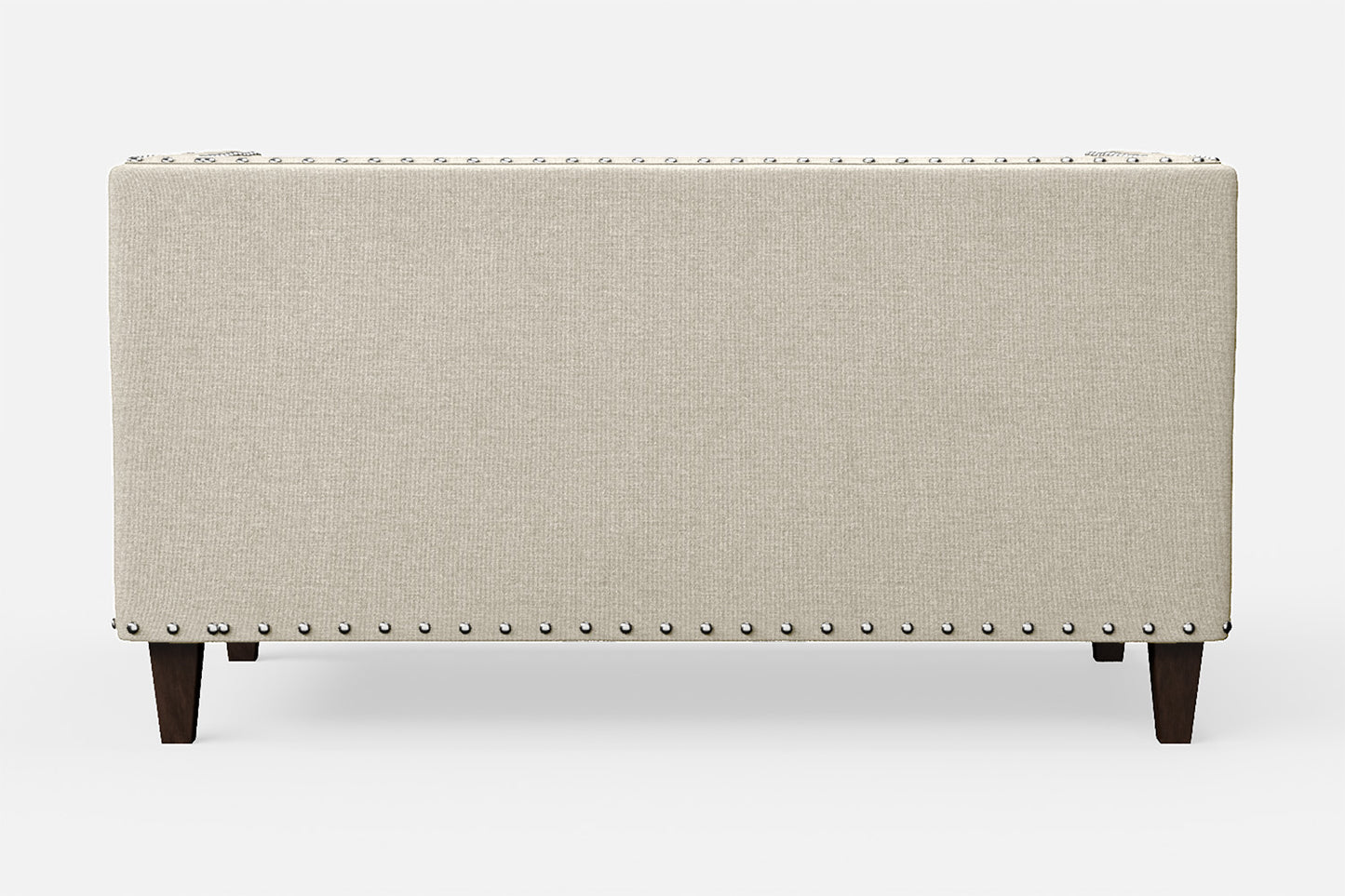 Rovigo 2 Seater Sofa Cream Linen Fabric