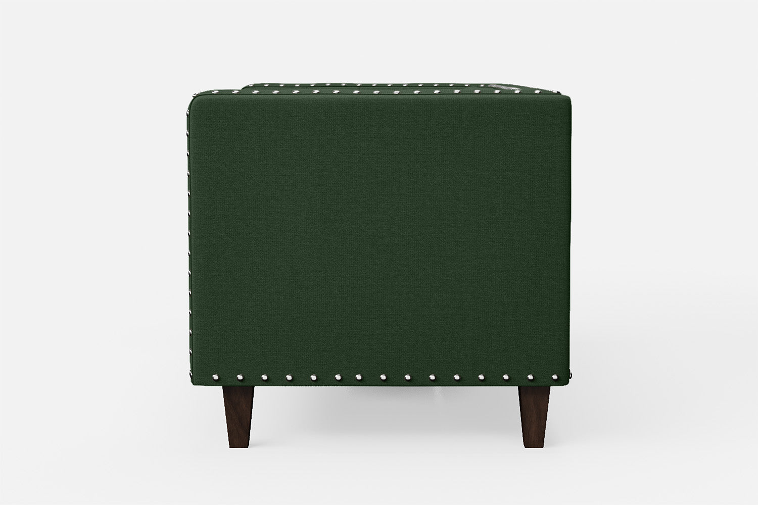 Rovigo 2 Seater Sofa Forest Green Linen Fabric