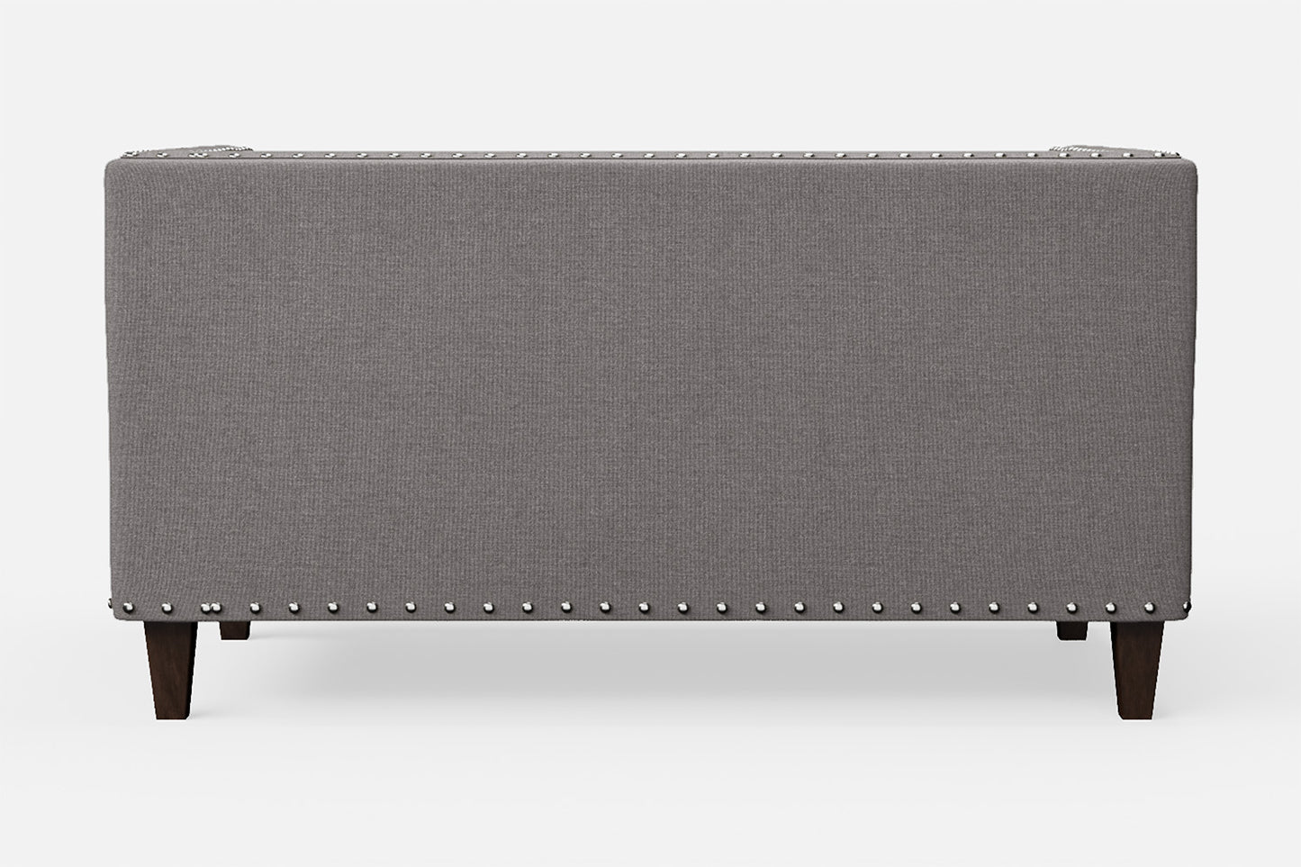 Rovigo 2 Seater Sofa Grey Linen Fabric