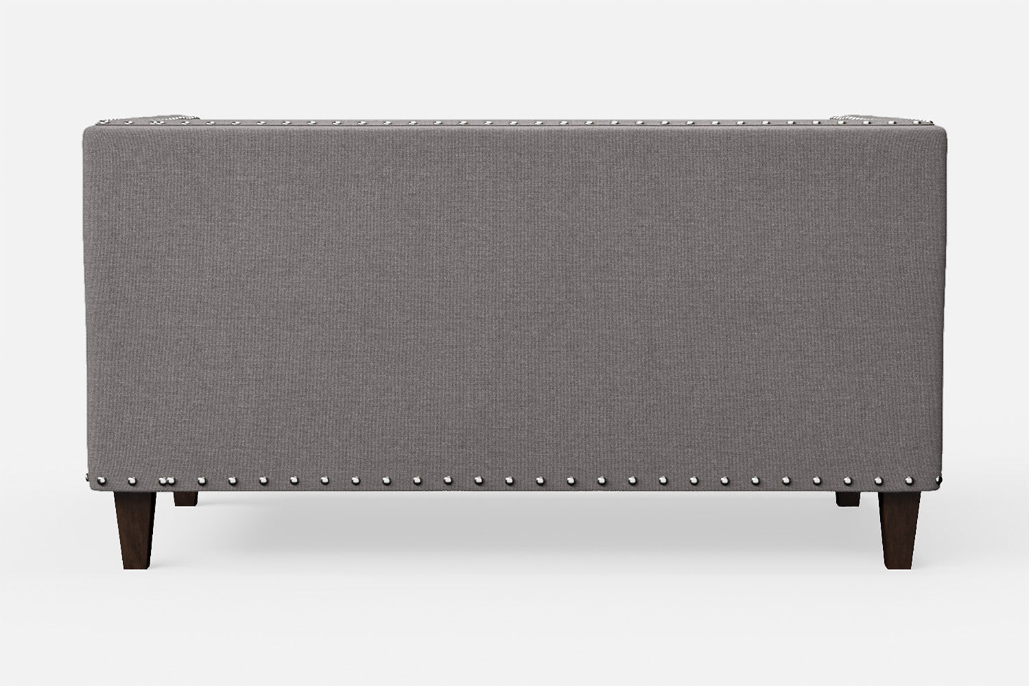 Rovigo 2 Seater Sofa Grey Linen Fabric