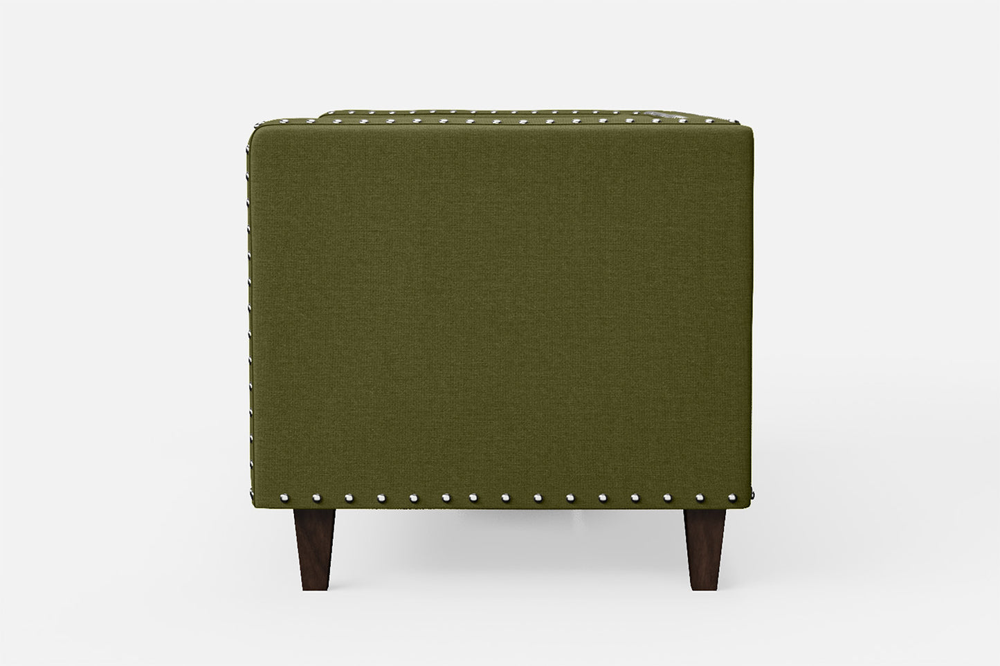 Rovigo 2 Seater Sofa Olive Linen Fabric