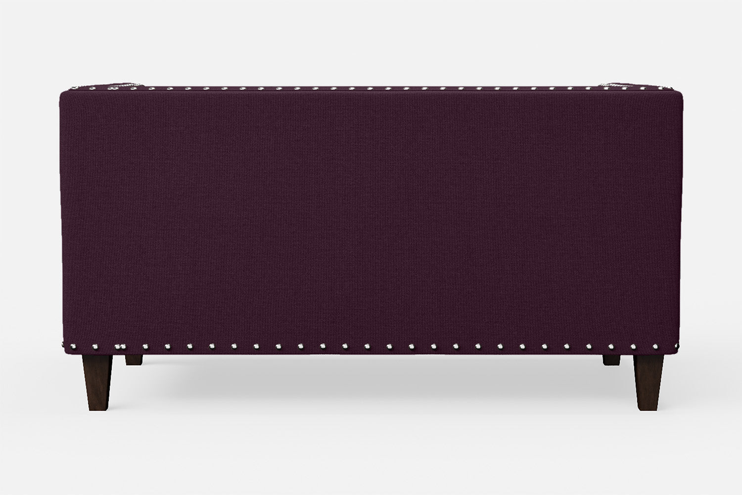 Rovigo 2 Seater Sofa Purple Linen Fabric