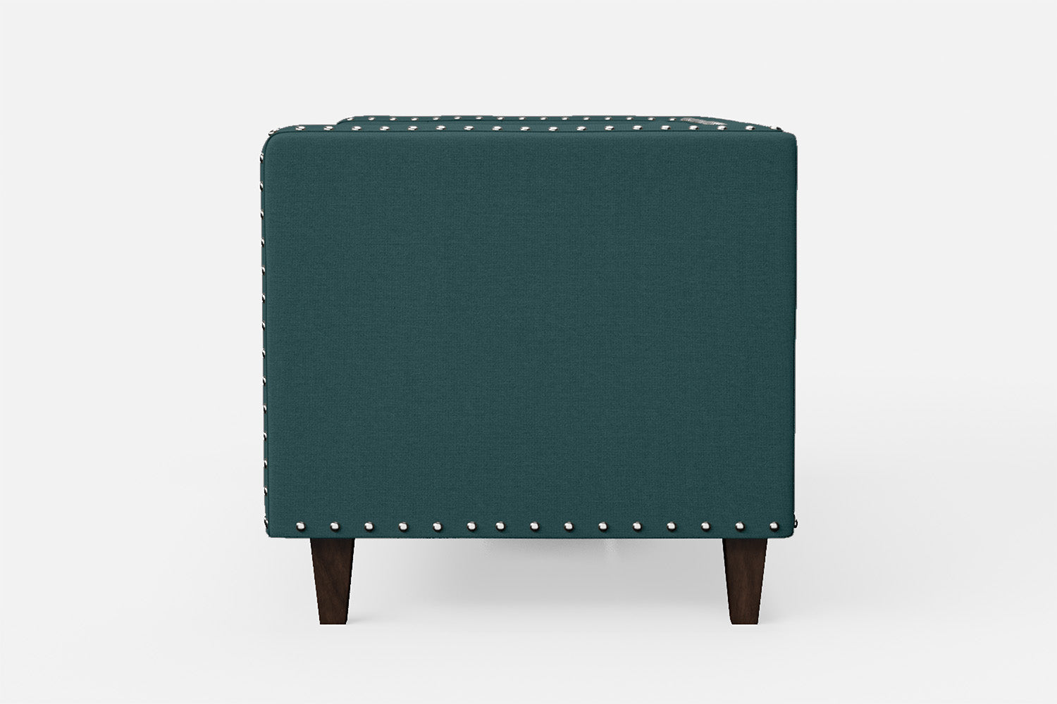 Rovigo 2 Seater Sofa Teal Linen Fabric