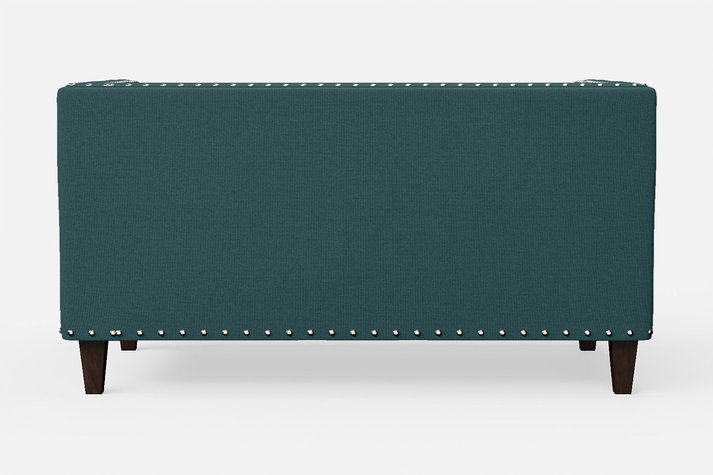 Rovigo 2 Seater Sofa Teal Linen Fabric