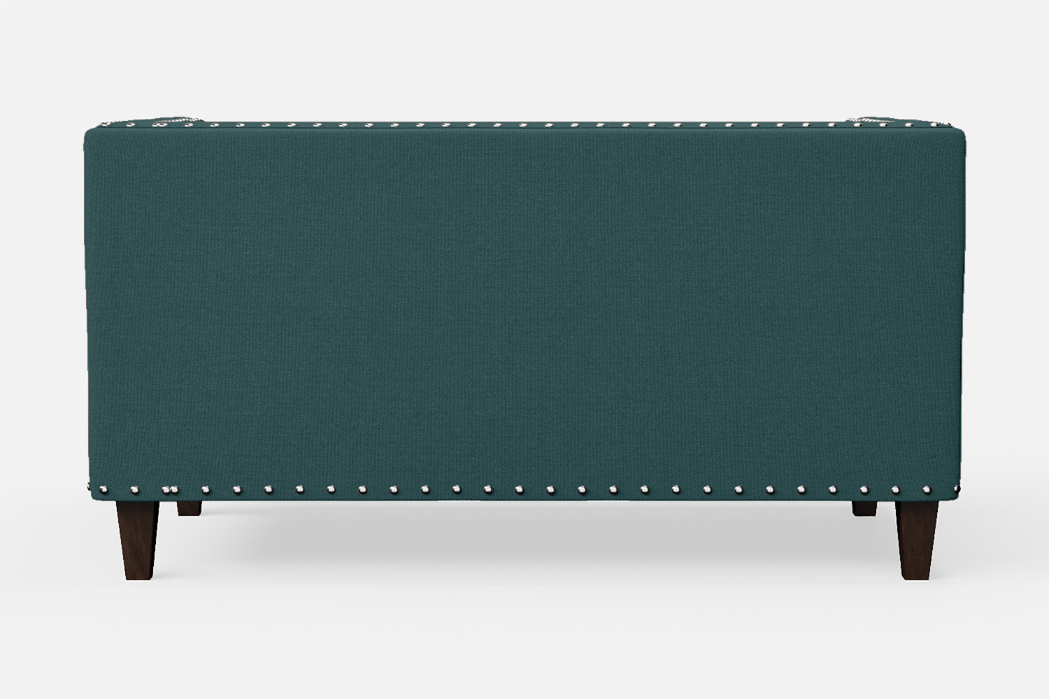 Rovigo 2 Seater Sofa Teal Linen Fabric