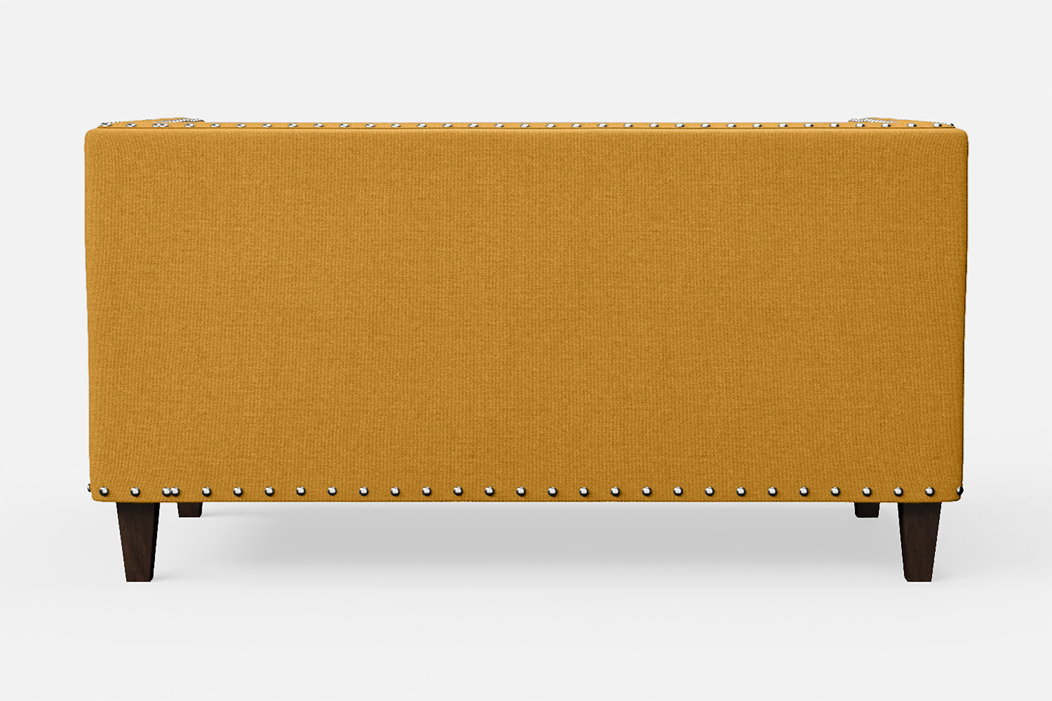 Rovigo 2 Seater Sofa Yellow Linen Fabric