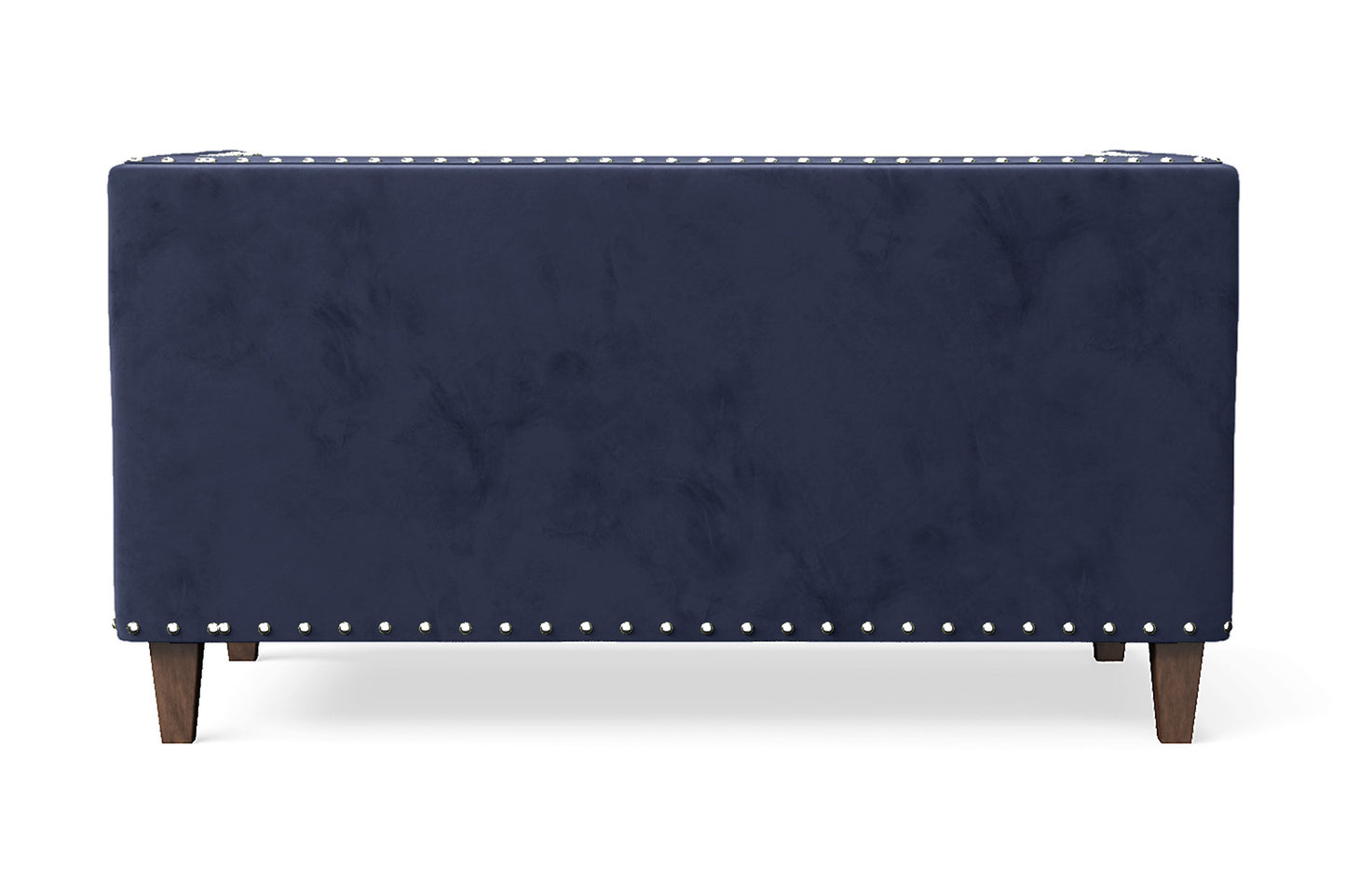 Rovigo 2 Seater Sofa Dark Blue Velvet