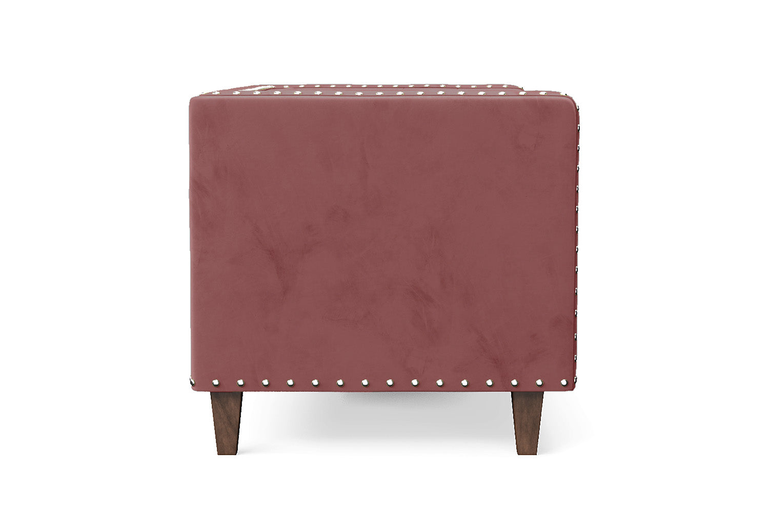 Rovigo 2 Seater Sofa Pink Velvet