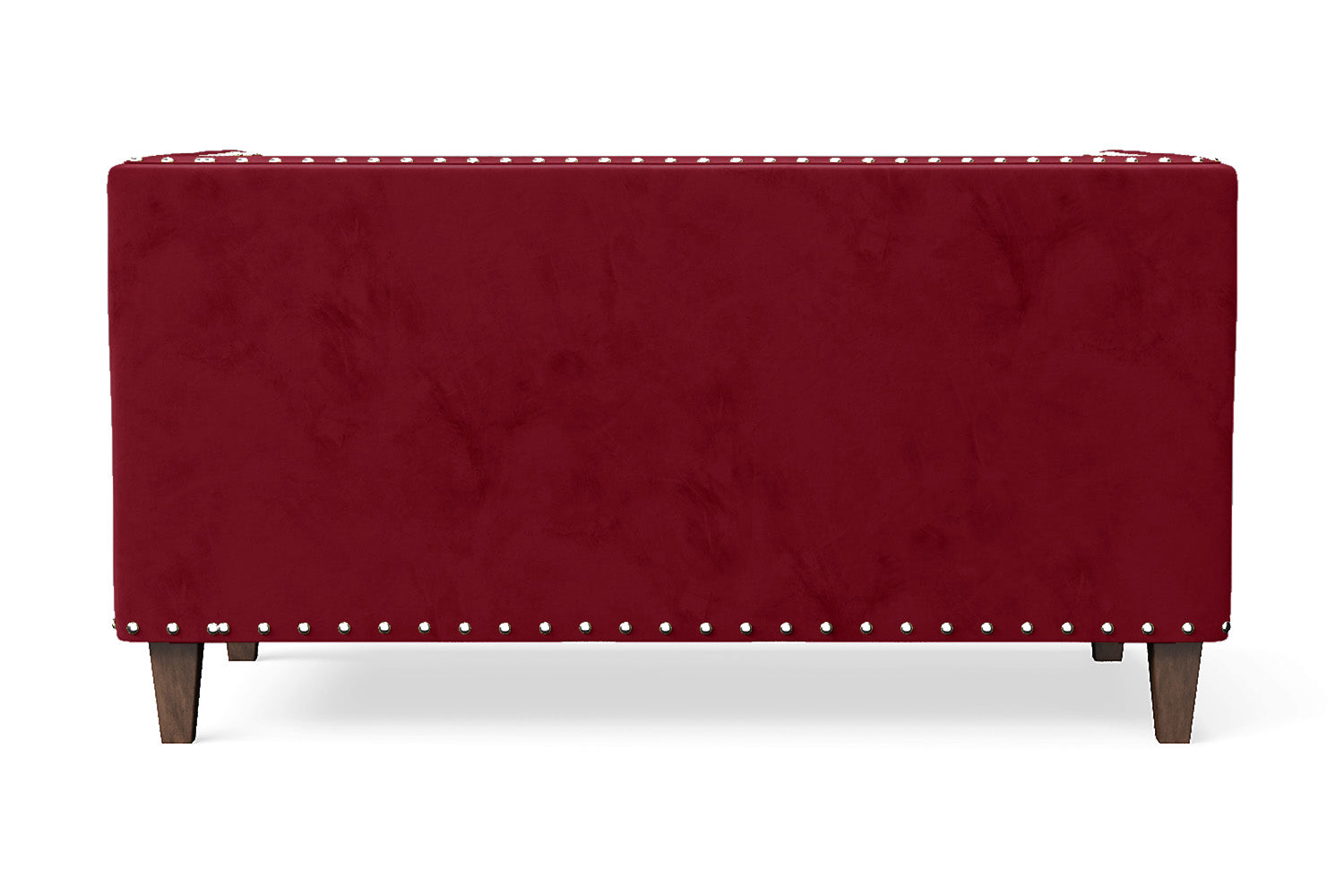 Rovigo 2 Seater Sofa Red Velvet