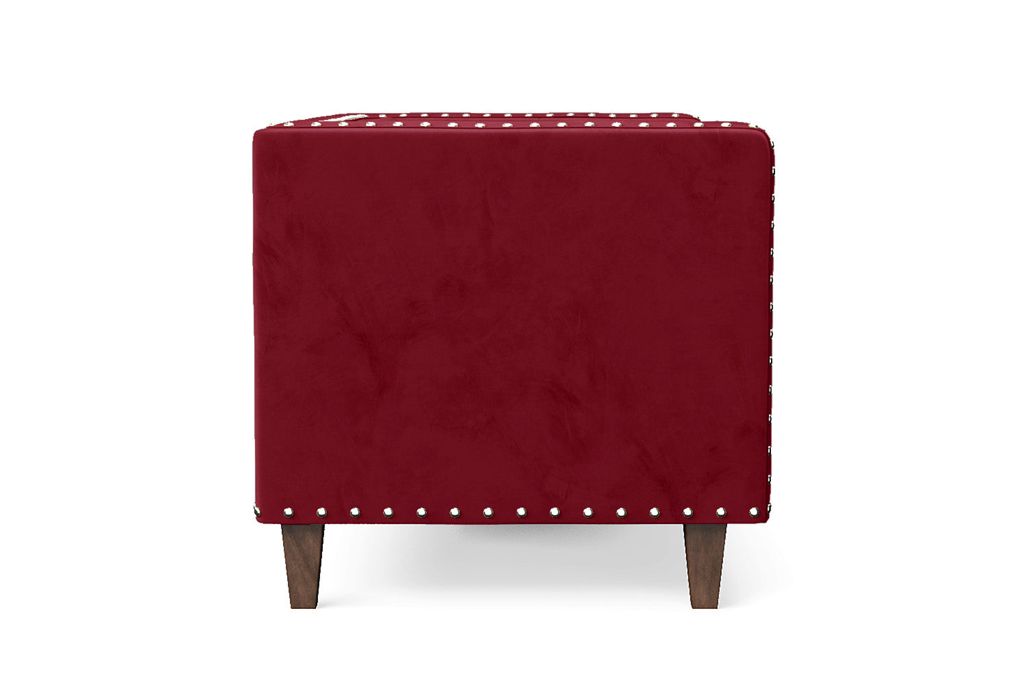 Rovigo 2 Seater Sofa Red Velvet