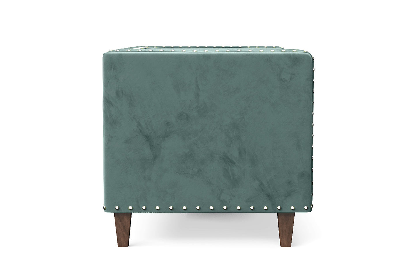 Rovigo 2 Seater Sofa Teal Velvet