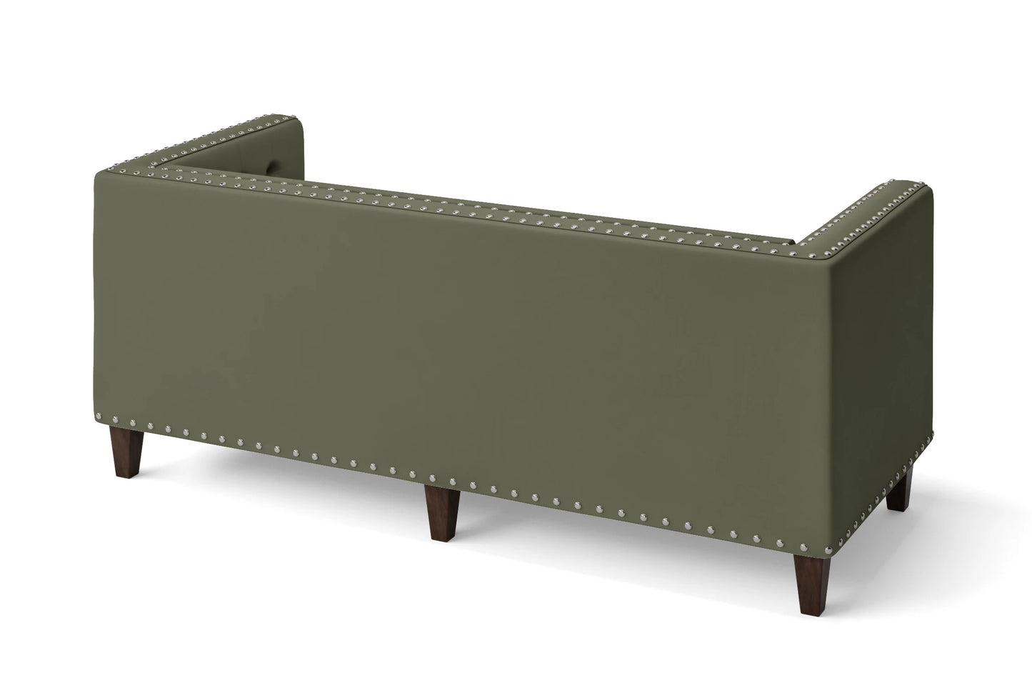 Rovigo 3 Seater Sofa Sage Leather