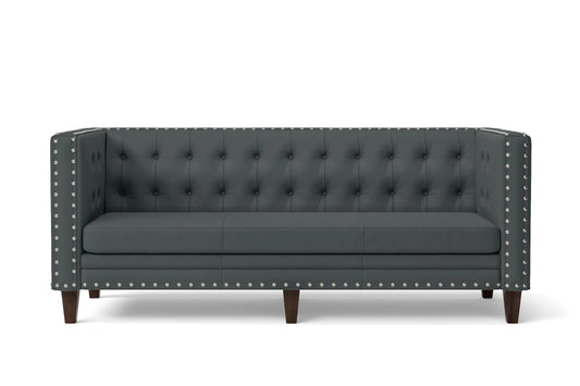 Rovigo 3 Seater Sofa Slate Leather