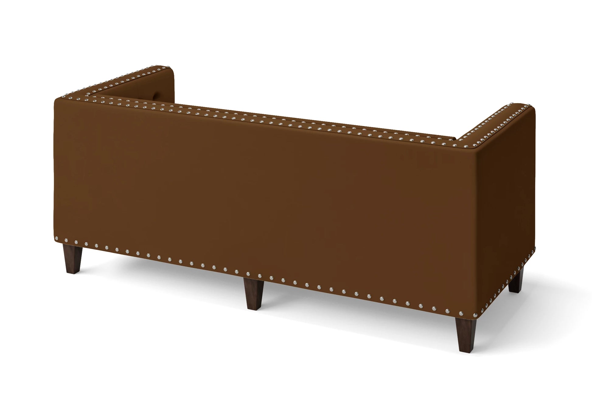 Rovigo 3 Seater Sofa Walnut Brown Leather