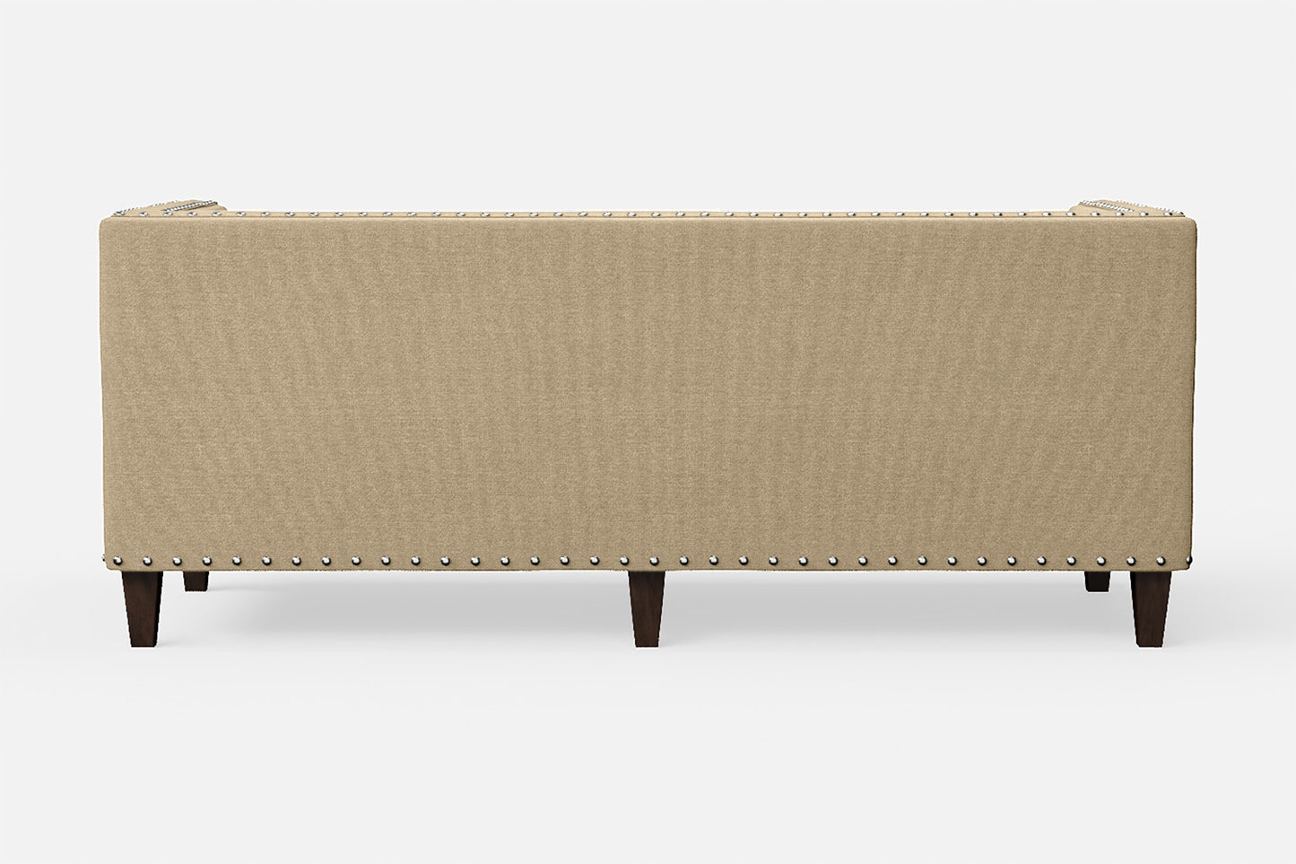 Rovigo 3 Seater Sofa Beige Linen Fabric