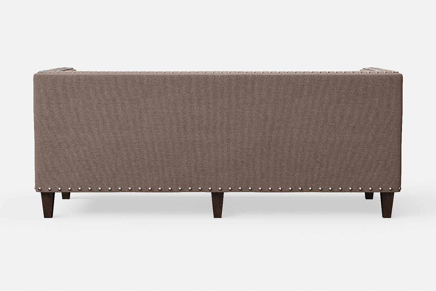 Rovigo 3 Seater Sofa Caramel Linen Fabric