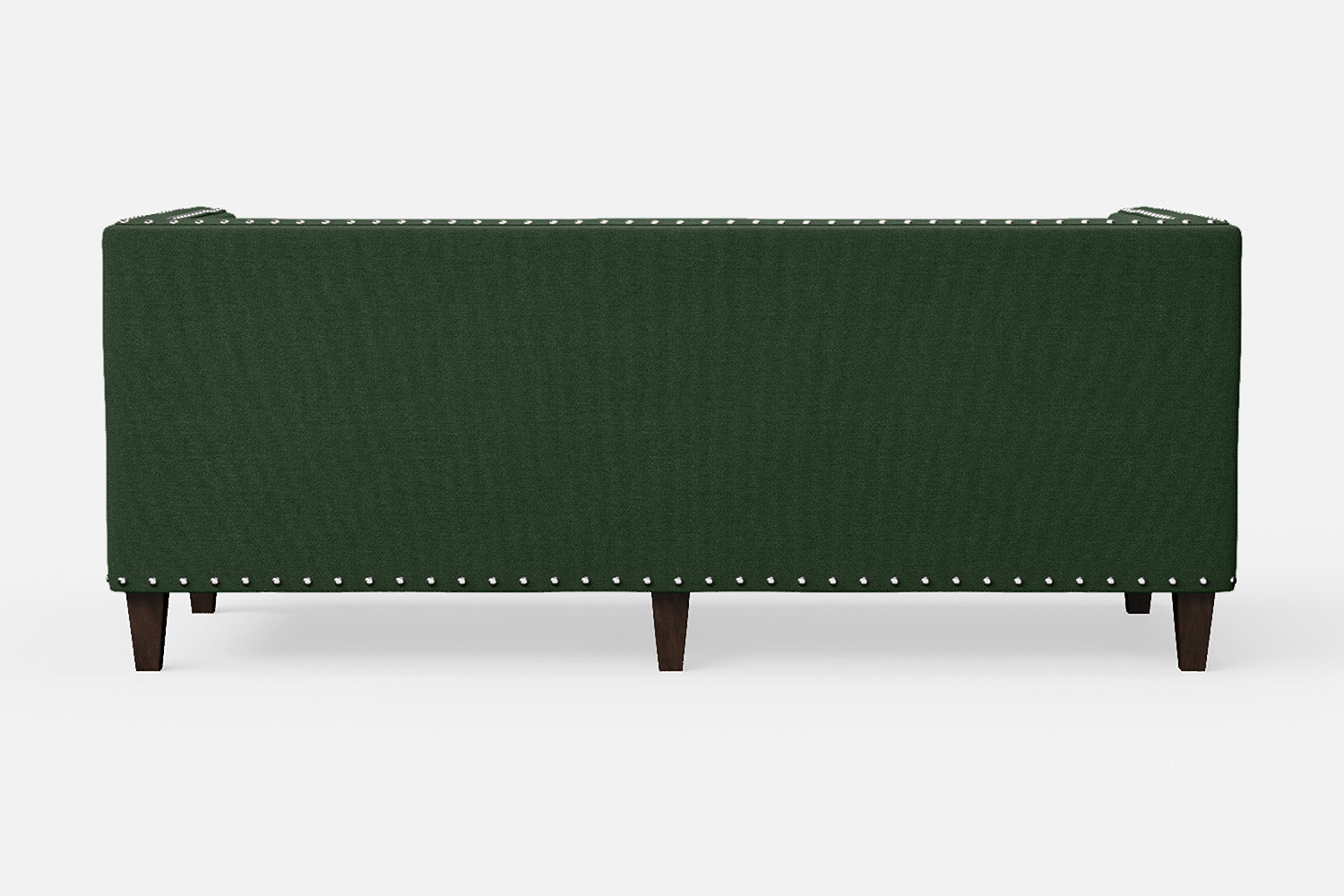 Rovigo 3 Seater Sofa Forest Green Linen Fabric