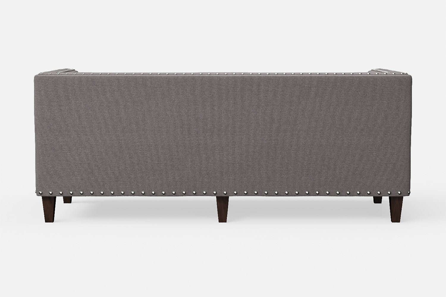 Rovigo 3 Seater Sofa Grey Linen Fabric