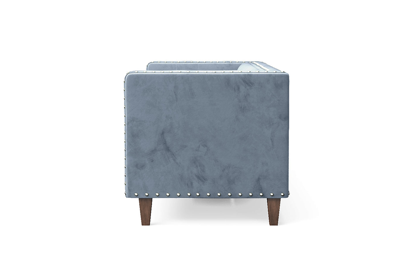 Rovigo 3 Seater Sofa Baby Blue Velvet