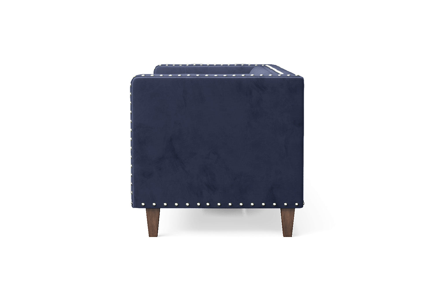 Rovigo 3 Seater Sofa Dark Blue Velvet