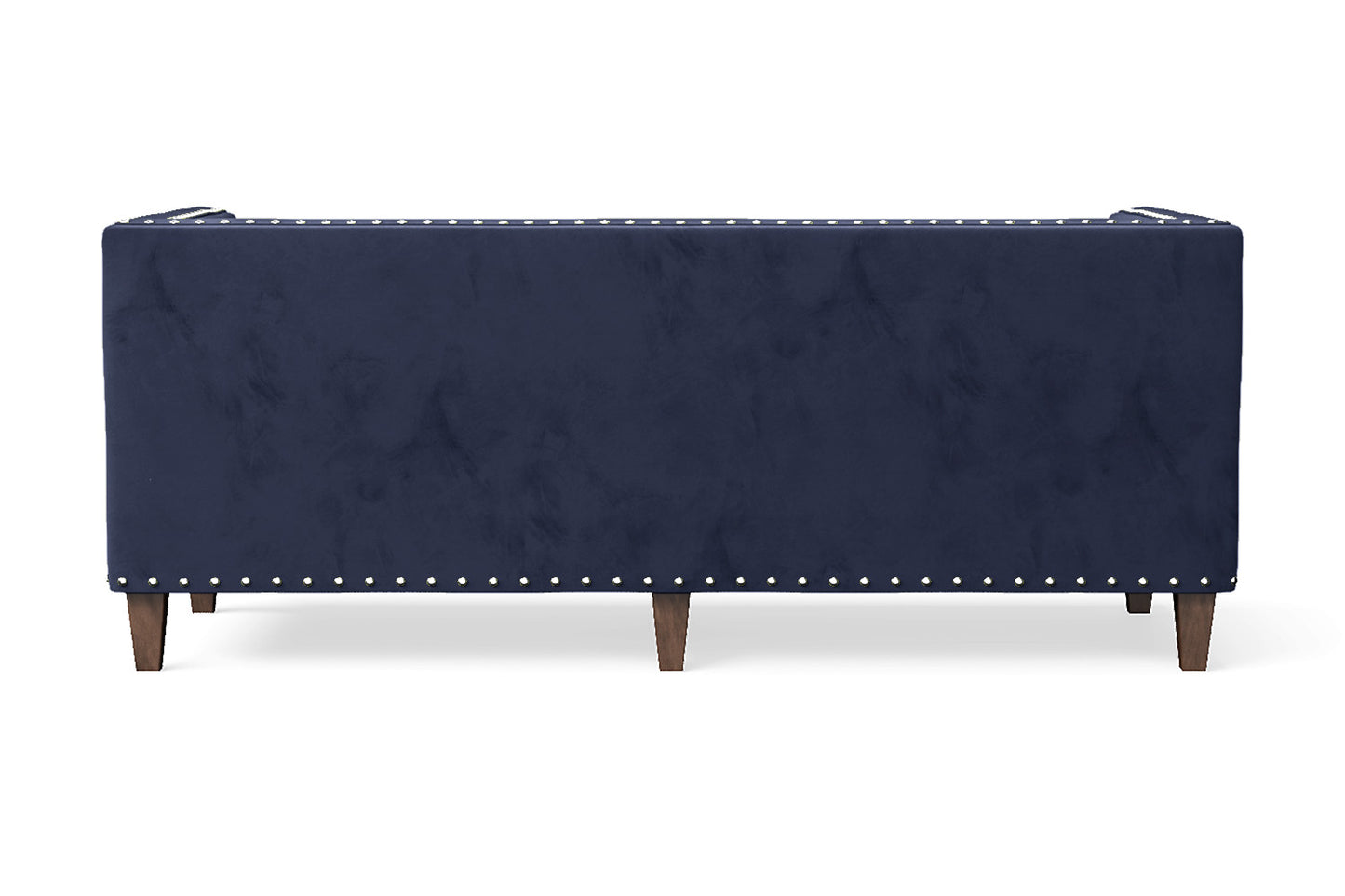 Rovigo 3 Seater Sofa Dark Blue Velvet